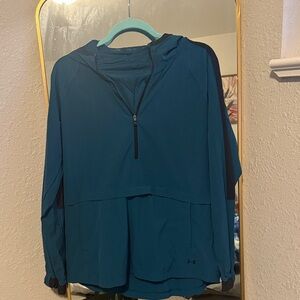 Under Armour Teal Quarter-Zip Jacket